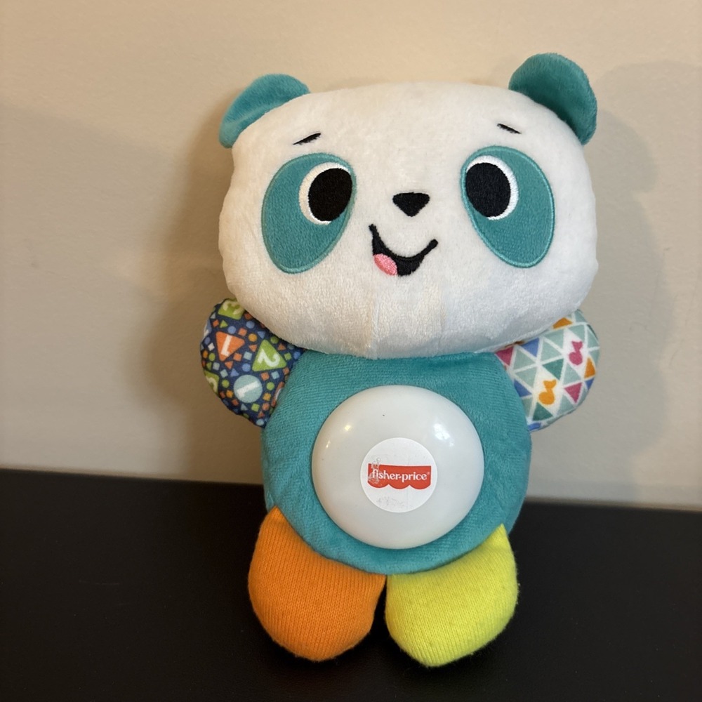 Fisher-Price Linkimals Play Together Panda Toy Musical Learning Plush Toy Works